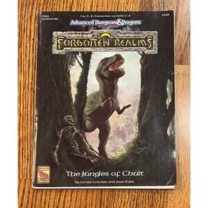 AD&D 2nd Ed Forgotten Realms The Jungles Of Chult 1993 TSR 9389 FRM1 Complete